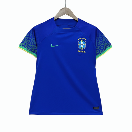 2022 Women's Brazil Away - Fan Version Women's - Jersey Zone
